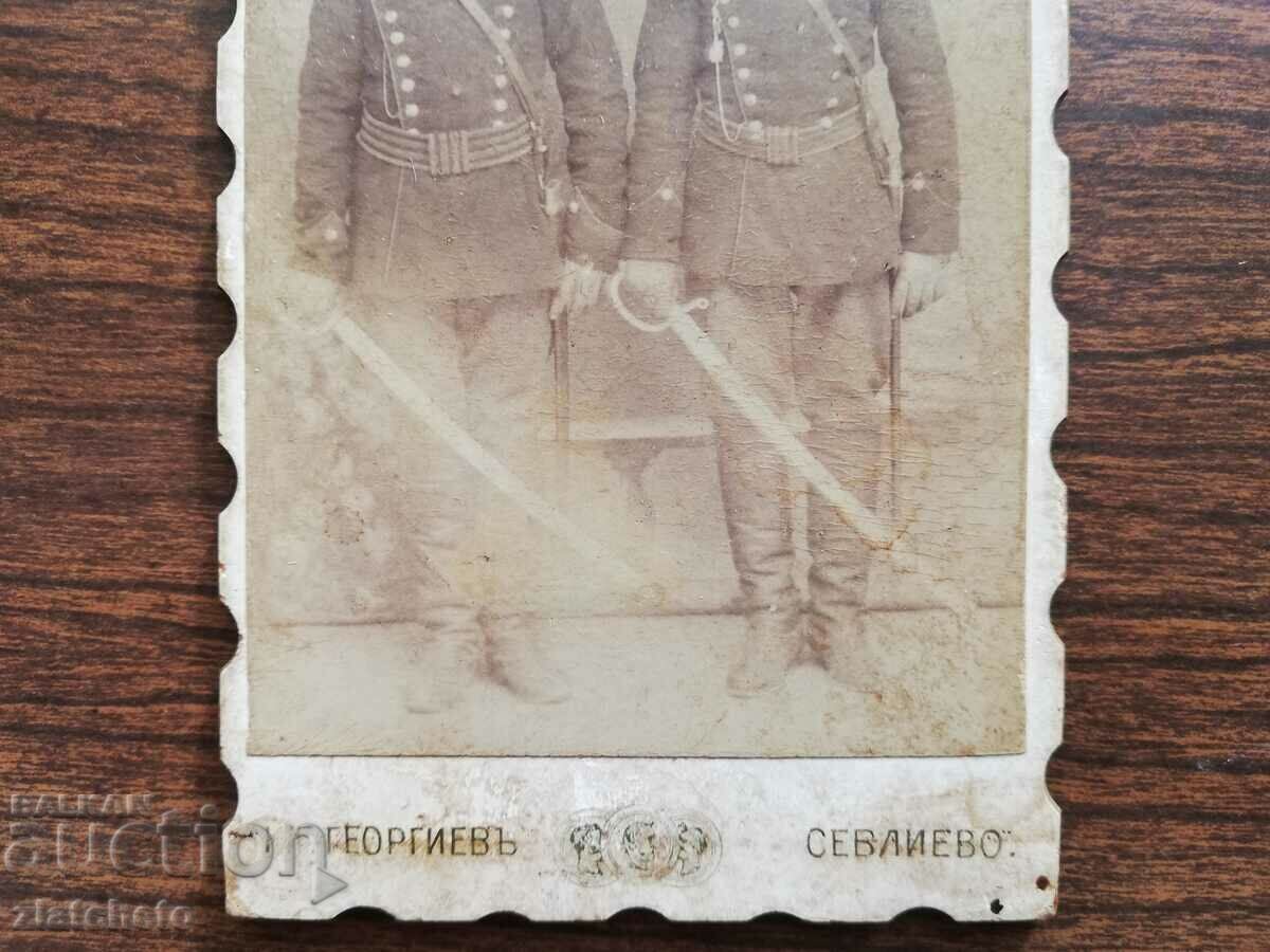 Delivery of Old cardboard photo - NG Georgiev studio 1893-94 Delivery of Old cardboard photo - NG Georgiev studio 1893-94