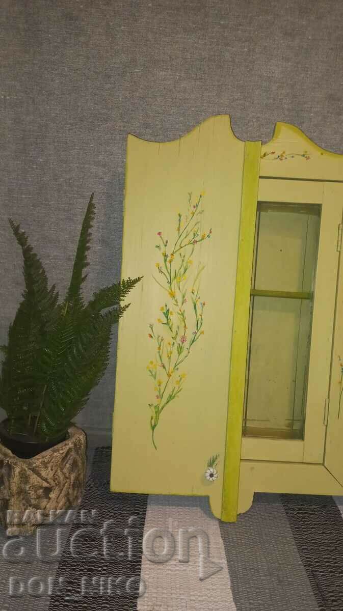 Triptic francez din lemn. Pictat manual - 5 Triptic francez din lemn. Pictat manual - 5