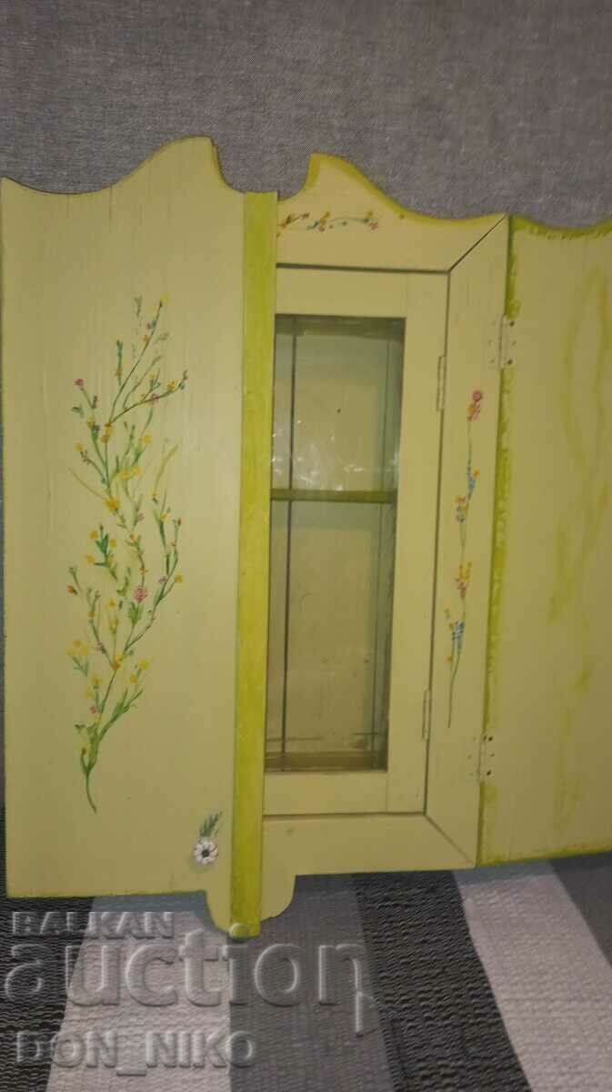 Triptic francez din lemn. Pictat manual - 7 Triptic francez din lemn. Pictat manual - 7