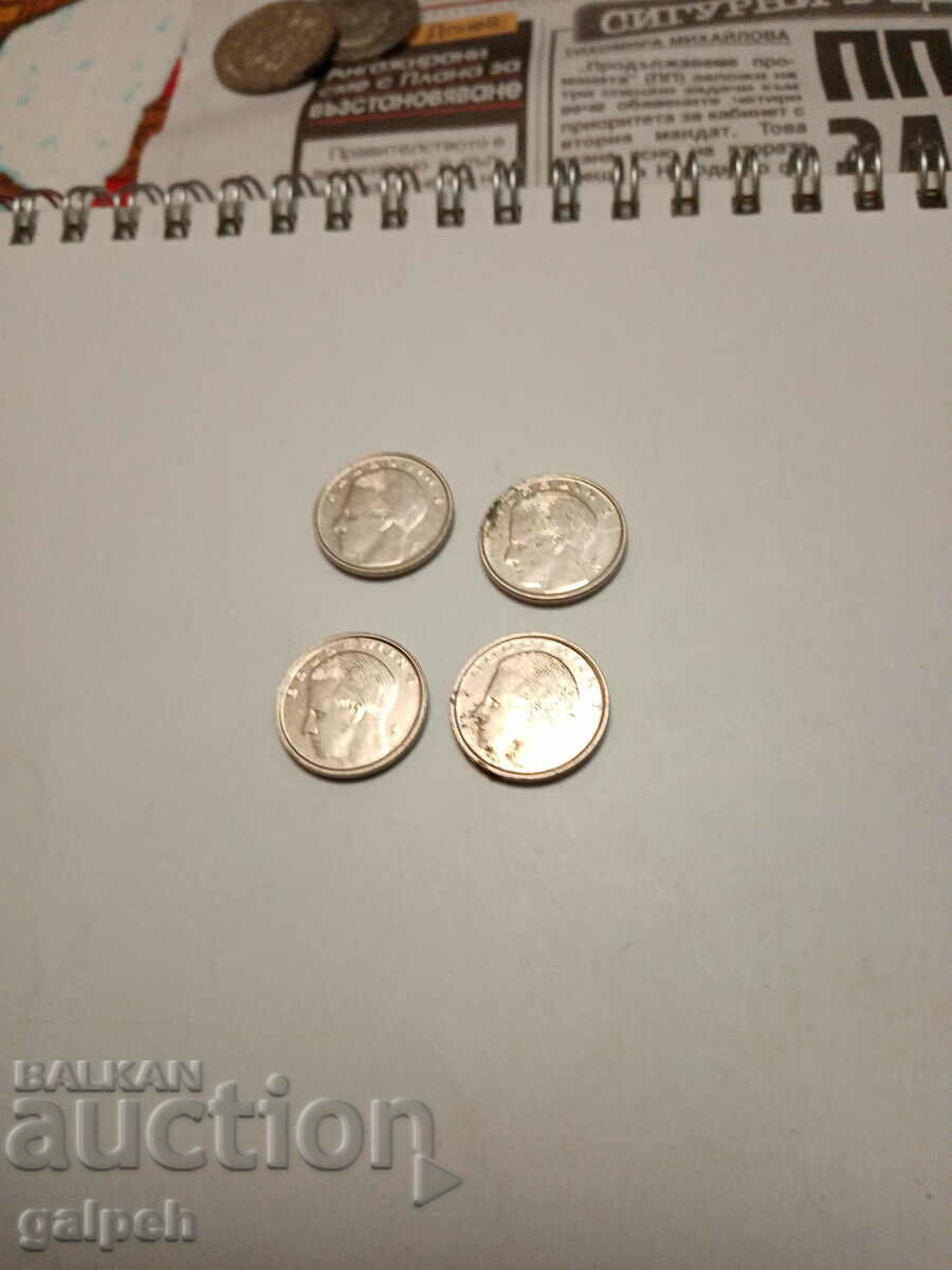 BELGIUM - LOT 1 franc - 4 pcs. - BGN 2 with price 2.00 BGN | € 1.02 BELGIUM - LOT 1 franc - 4 pcs. - BGN 2 with price 2.00 BGN | € 1.02