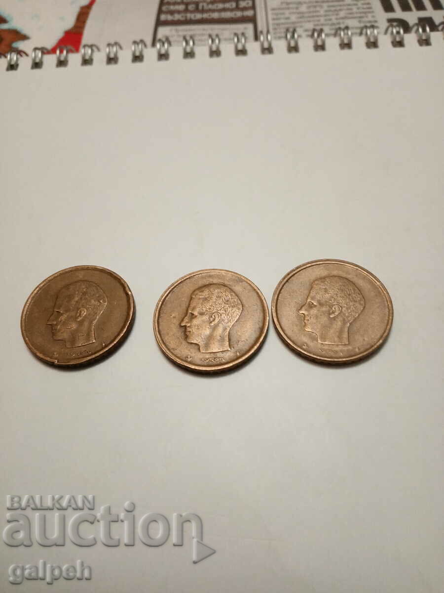 BELGIUM - LOT 20 francs - 3 pcs. - BGN 3.5 with price 3.50 BGN | € 1.79 BELGIUM - LOT 20 francs - 3 pcs. - BGN 3.5 with price 3.50 BGN | € 1.79