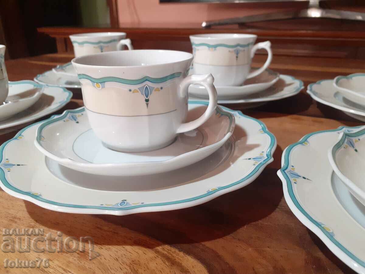 Seltmann Weiden Bavaria porcelain coffee or tea service with price 160.00 BGN | € 81.81 Seltmann Weiden Bavaria porcelain coffee or tea service with price 160.00 BGN | € 81.81