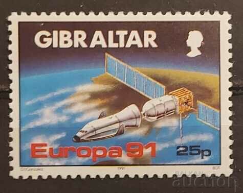 Gibraltar 1991 Europa CEPT Space MNH
