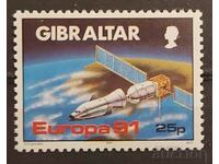 Гибралтар 1991 Европа CEPT Космос MNH