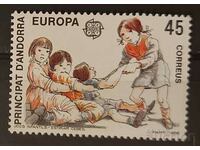 Ισπανική Ανδόρα 1989 Ευρώπη CEPT Children MNH