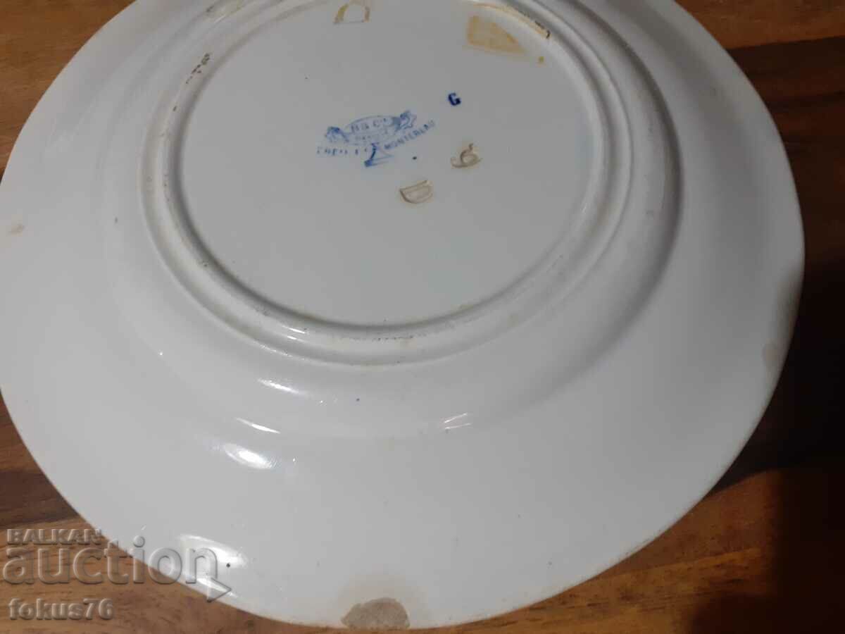 Two old collector's plates porcelain markings - 5
