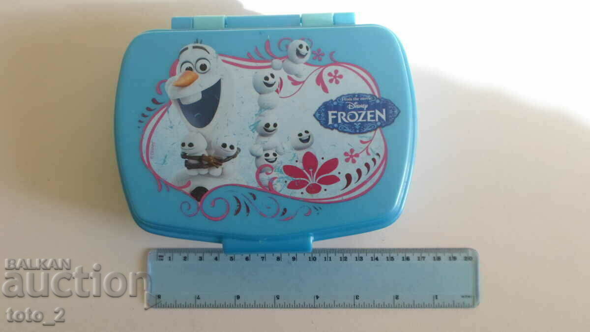 CHILDREN'S SANDWICH BOX - THE FROZEN KINGDOM/FROZEN/