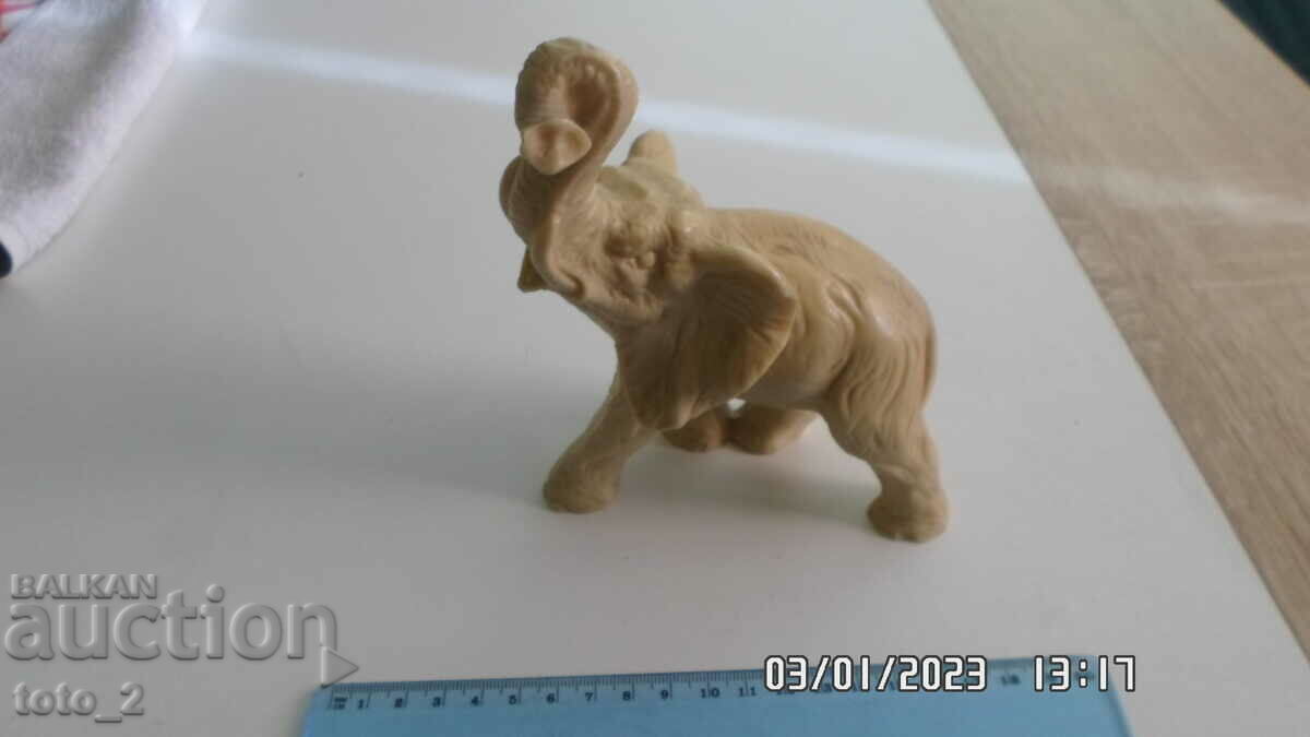 STATUETA ELEFANT - ALABASTRU