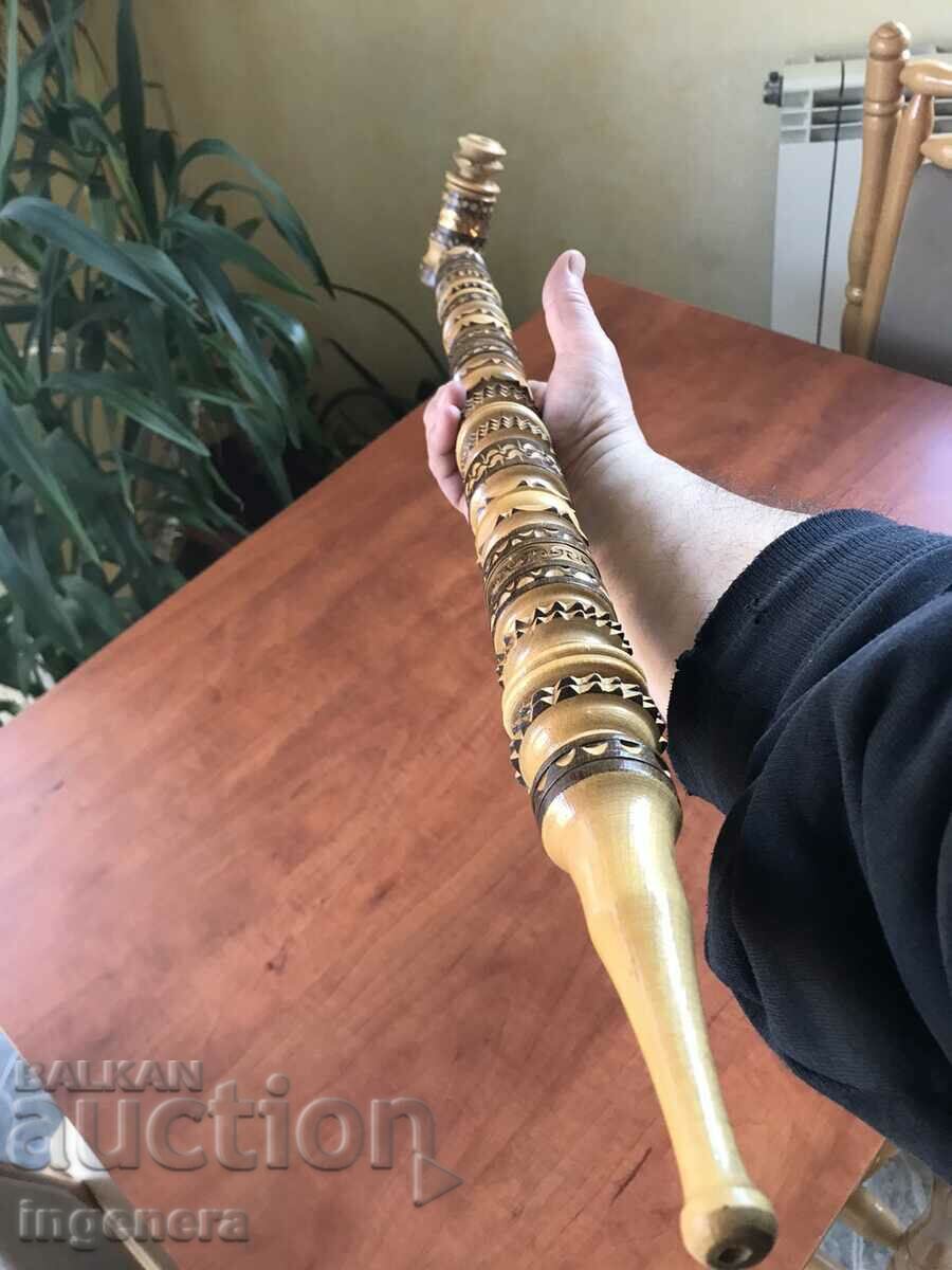 PIPE HUGE WOOD CARVING BRASS HARDWARE SOUVENIR with price 34.00 BGN | € 17.38 PIPE HUGE WOOD CARVING BRASS HARDWARE SOUVENIR with price 34.00 BGN | € 17.38
