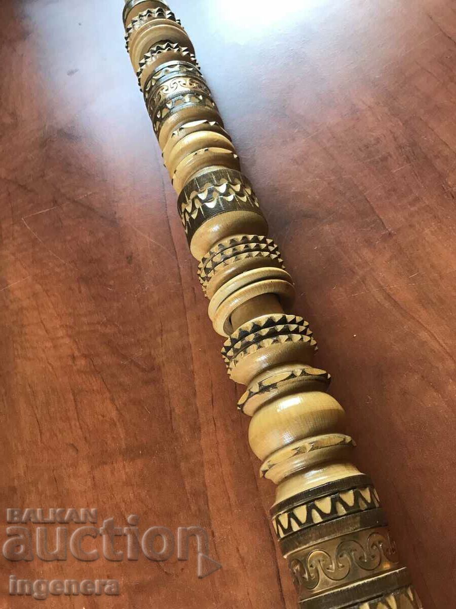 PIPE HUGE WOOD CARVING BRASS HARDWARE SOUVENIR - 5 PIPE HUGE WOOD CARVING BRASS HARDWARE SOUVENIR - 5