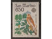 San Marino 1986 Europe CEPT Birds MNH