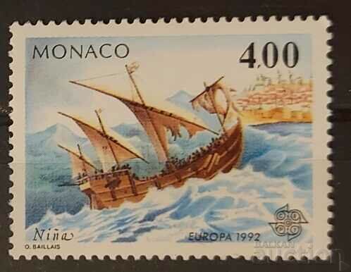 Monaco 1992 Europe CEPT Ships/Columbus MNH
