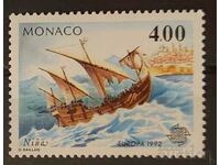 Монако 1992 Европа CEPT Кораби/Колумб MNH