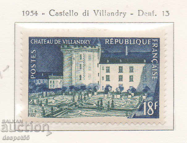 1954. Франция. Дворецът Виландри.