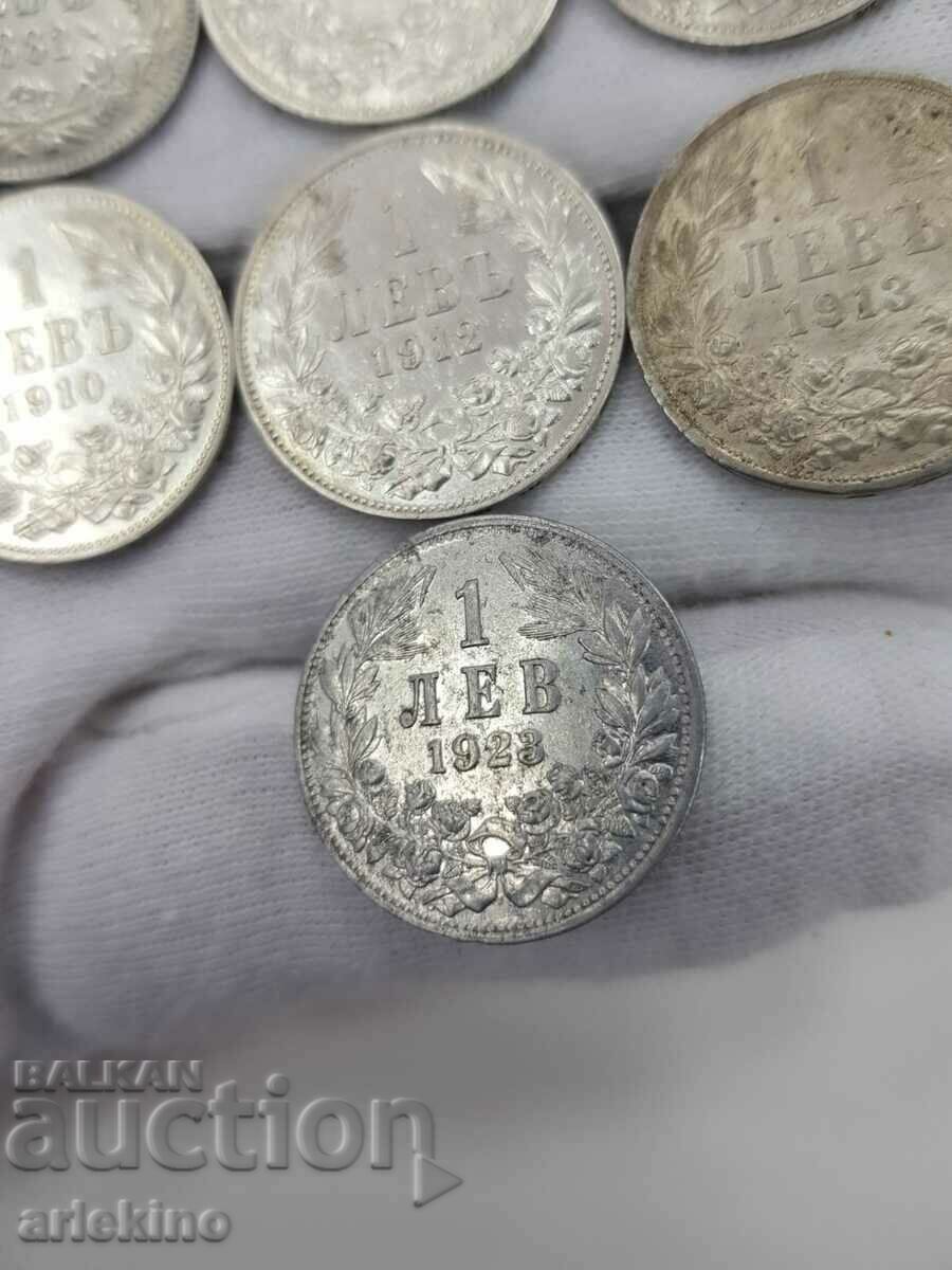 Livrarea 7 buc. monede regale și princiare 1882 - 1923 Livrarea 7 buc. monede regale și princiare 1882 - 1923