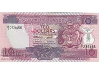 10 dollars 1986, Solomon Islands