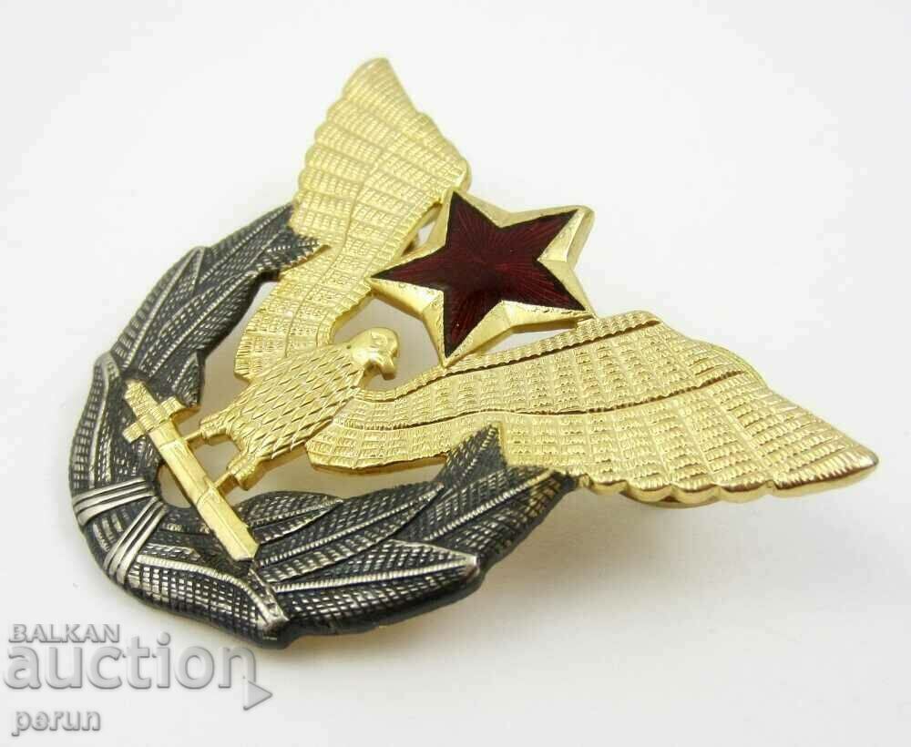Auction SERBIA-YUGOSLAVIA-MILITARY MARK-AIRCRAFT-EAGLE-WINGS-SCREW Auction SERBIA-YUGOSLAVIA-MILITARY MARK-AIRCRAFT-EAGLE-WINGS-SCREW