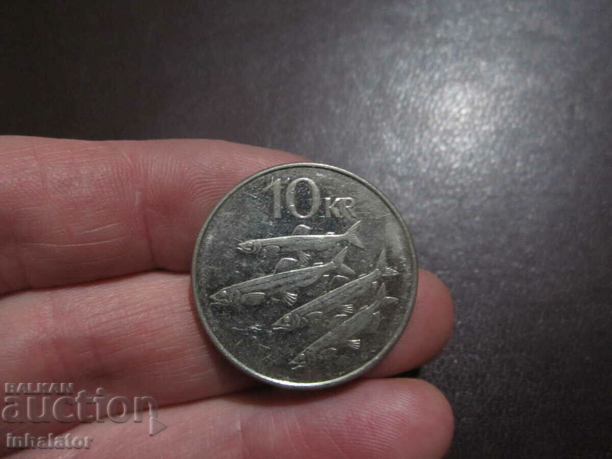 Islanda 10 coroane 2008 - Pești