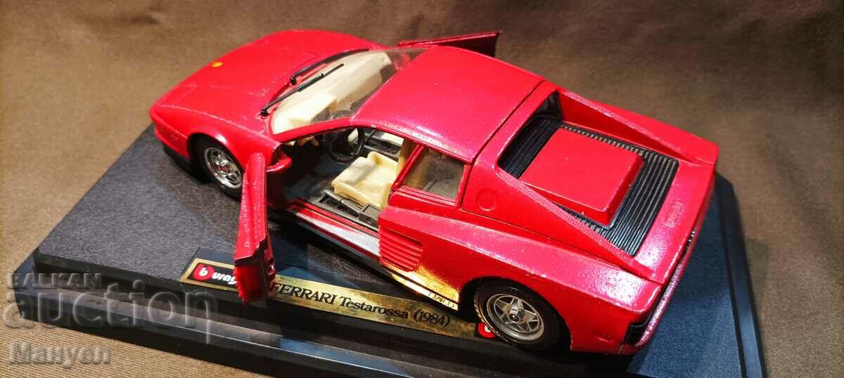 Доставка на Burago 1:24 1984 Ferrari Testarossa. By Доставка на Burago 1:24 1984 Ferrari Testarossa. By