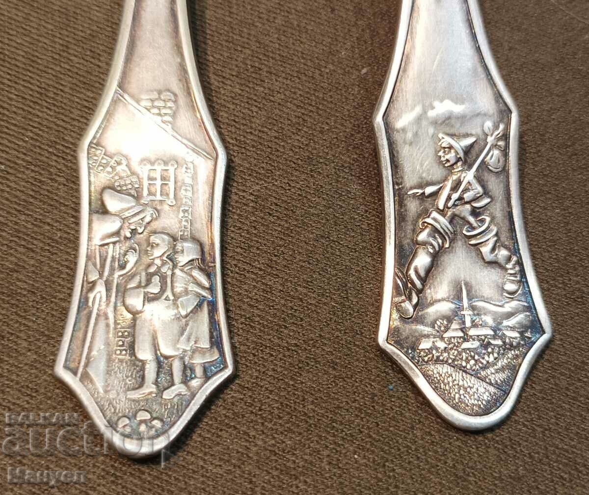 Old children's cutlery "BERNDORF". - 6 Old children's cutlery "BERNDORF". - 6