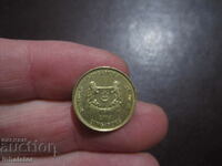 5 цента Сингапур 2004 год
