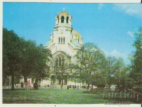 Κάρτα Βουλγαρία Σόφια Μνημείο Μνημείο Αλέξανδρος Νεβσκι 1 *
