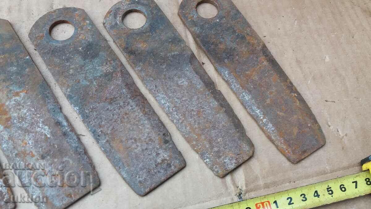 СТОМАНИЗИРАНИ НОЖОВЕ, СЕКАЧИ С МАРКИРОВКА 6 БРОЯ - 6 СТОМАНИЗИРАНИ НОЖОВЕ, СЕКАЧИ С МАРКИРОВКА 6 БРОЯ - 6