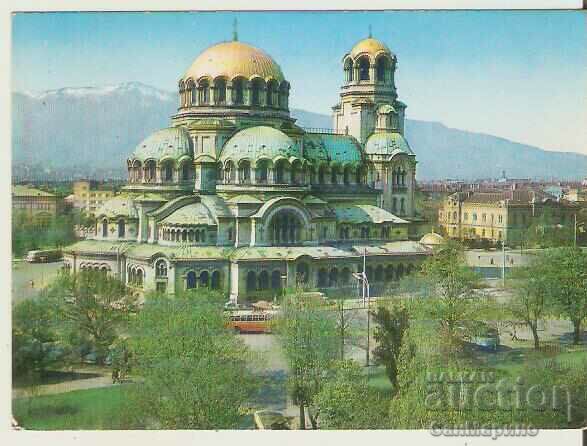 Card Bulgaria Sofia Temple-monument "Alexander Nevsky" 2*