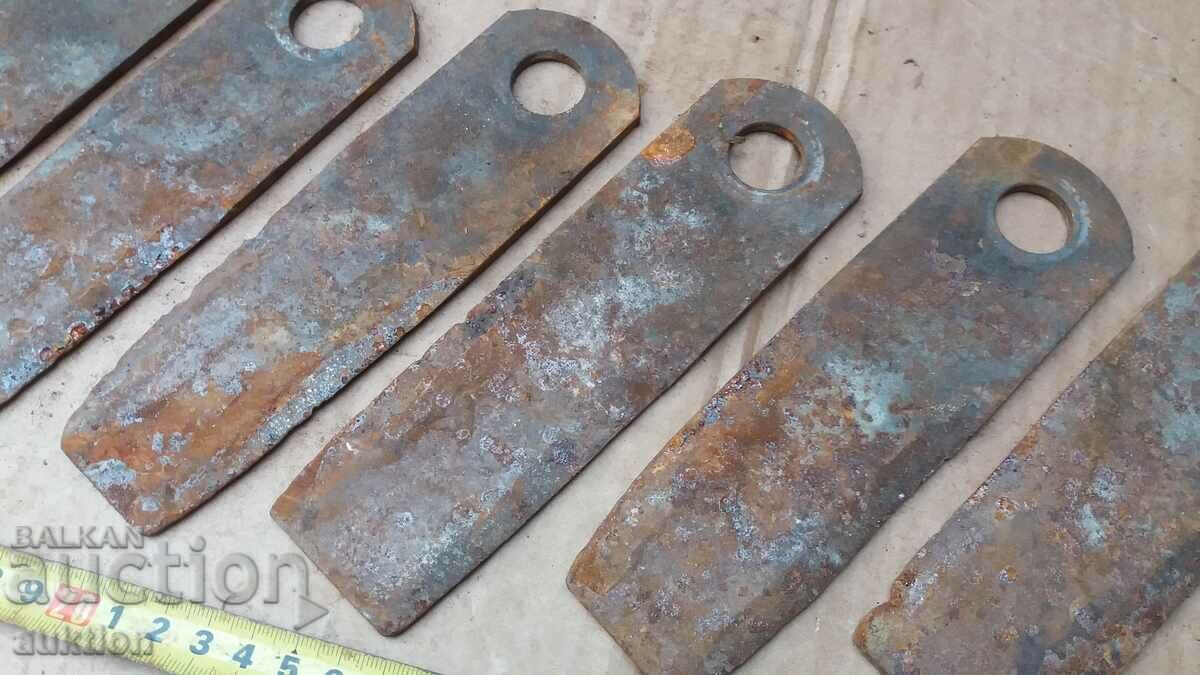 СТОМАНИЗИРАНИ НОЖОВЕ, СЕКАЧИ С МАРКИРОВКА 7 БРОЯ - 6 СТОМАНИЗИРАНИ НОЖОВЕ, СЕКАЧИ С МАРКИРОВКА 7 БРОЯ - 6