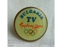 Insignă Reporteri TV bulgari Jocurile Olimpice de la Sydney din 2000