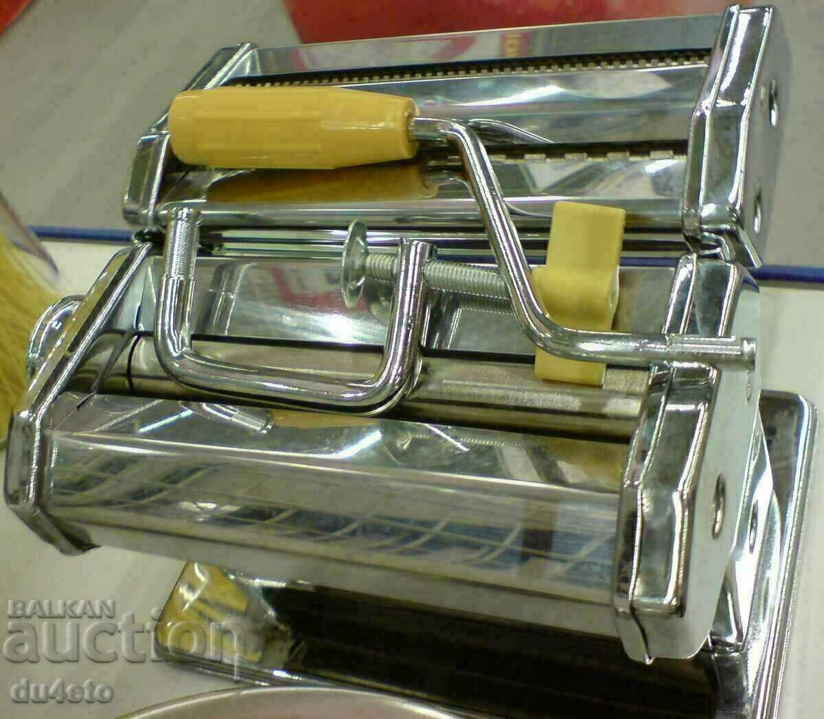 Pasta machine for making homemade fresh pasta Inox. - 5 Pasta machine for making homemade fresh pasta Inox. - 5