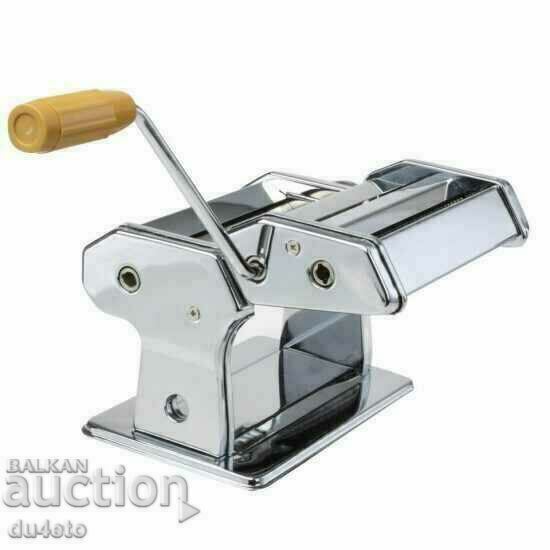Μηχανή ζυμαρικών για την παρασκευή σπιτικών φρέσκων ζυμαρικών Inox.