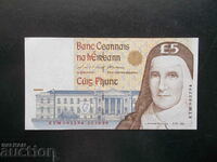 IRLANDA, 5 lire sterline, 1999, XF
