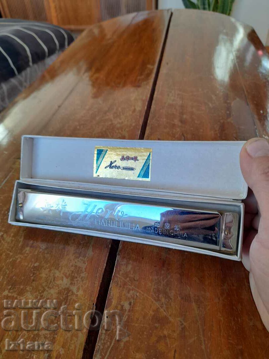 Old harmonica HERO with price 35.00 BGN | € 17.90 Old harmonica HERO with price 35.00 BGN | € 17.90