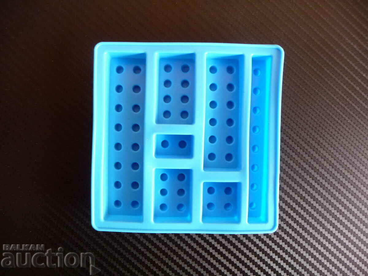 Silicone cake mold in the shape of Lego Lego blocks with price 8.00 BGN | € 4.09 Silicone cake mold in the shape of Lego Lego blocks with price 8.00 BGN | € 4.09