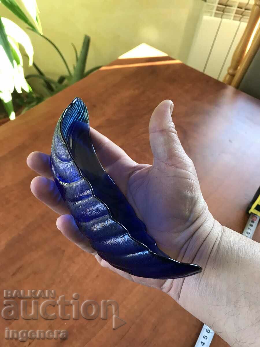 DISH PLATE BOWL OVAL GLASS RELIEF COLOR FROM SOTCA-2 PCS with price 18.00 BGN | € 9.20