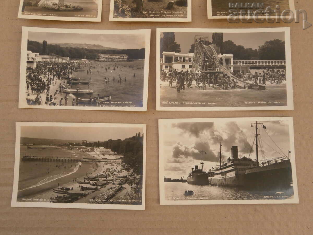 mausoleum G. Dimitrov city STALIN /varna/ 1951 postcards 9 pcs. with price 41.00 BGN | € 20.96 mausoleum G. Dimitrov city STALIN /varna/ 1951 postcards 9 pcs. with price 41.00 BGN | € 20.96