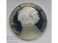 100 Shillings Silver Proof Austria 1976 - Silver Coin #11