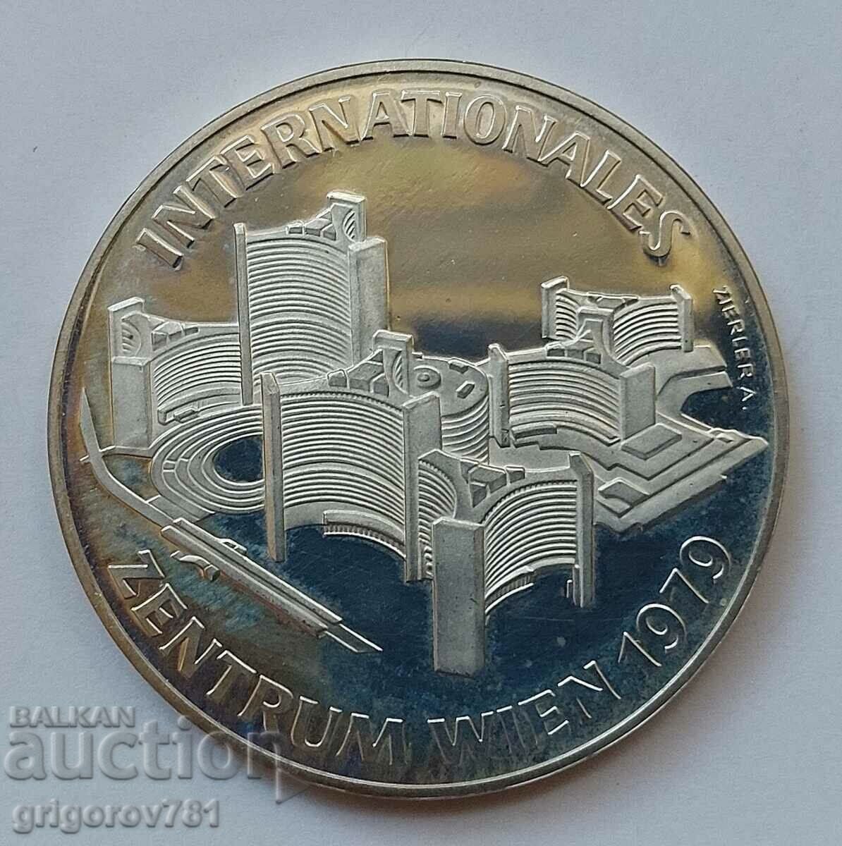 100 de Shillings Argint Proof Austria 1979 - Moneda de argint #13