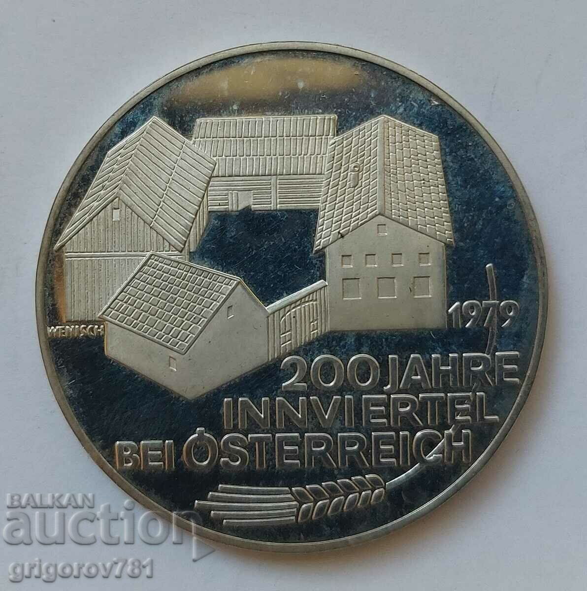 100 шилинга сребро пруф Австрия 1978 - сребърна монета #15