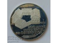 100 шилинга сребро пруф Австрия 1978 - сребърна монета #15