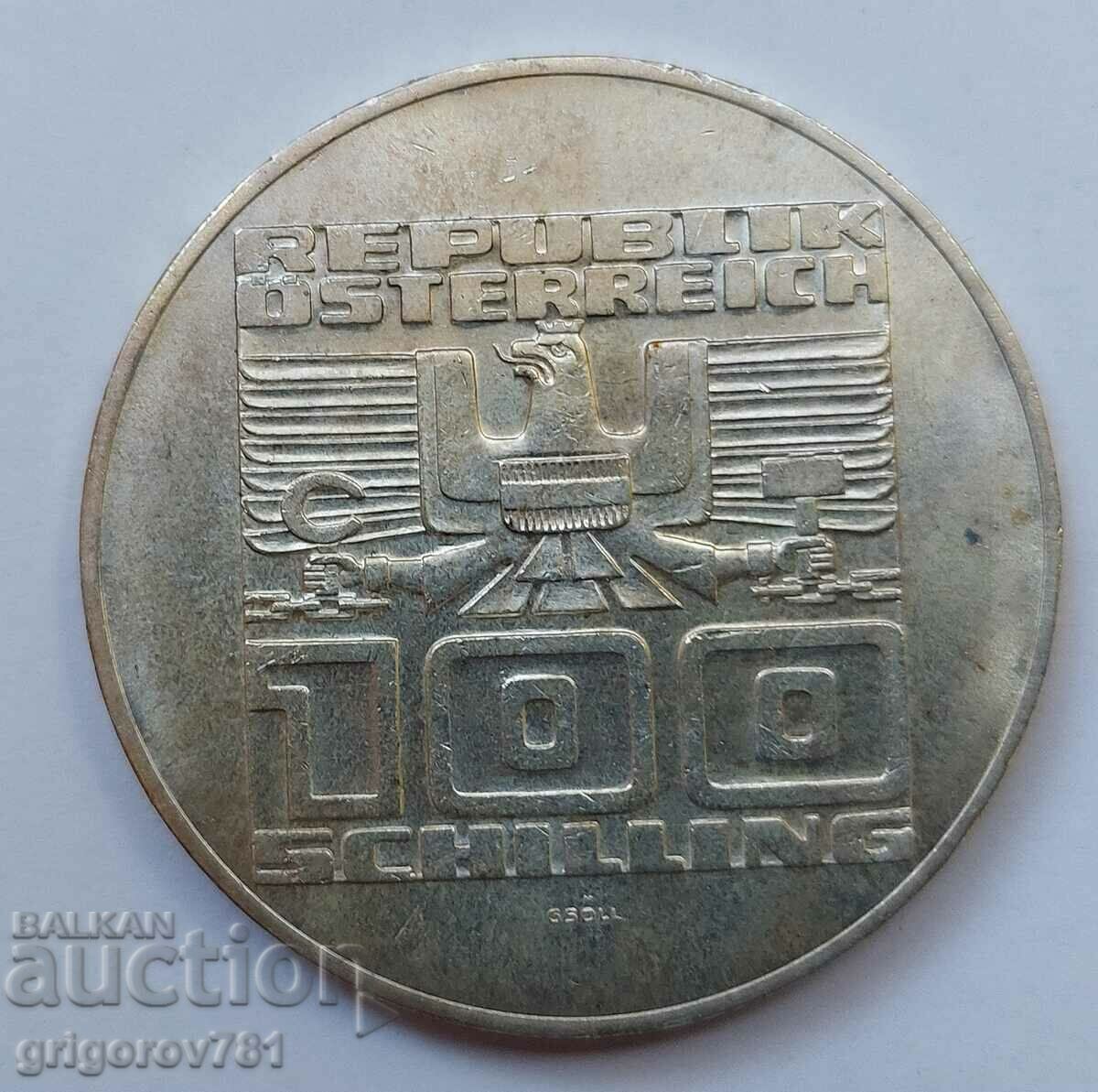 100 шилинга сребро Австрия 1978 - сребърна монета #17 с цена € 21.47 | 41.99 лв. 100 шилинга сребро Австрия 1978 - сребърна монета #17 с цена € 21.47 | 41.99 лв.