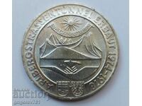 100 шилинга сребро Австрия 1978 - сребърна монета #18