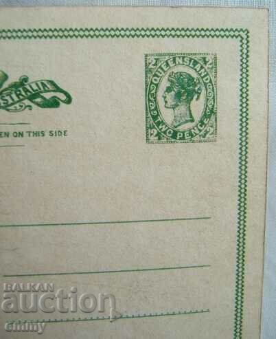 Δημοπρασία Κάρτα καρτ ποστάλ - Αυστραλία με σφραγίδα 2 πένες.