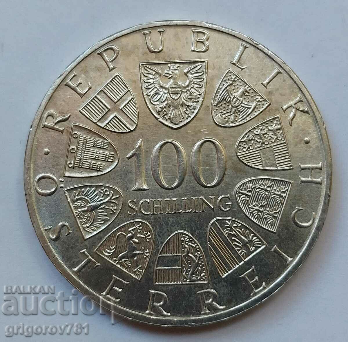 100 șilingi argint Austria 1979 - Moneda de argint #23 cu preț € 21.47 | 41.99 BGN