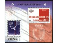 Pure block 40 years of Independence 2014 from Malta