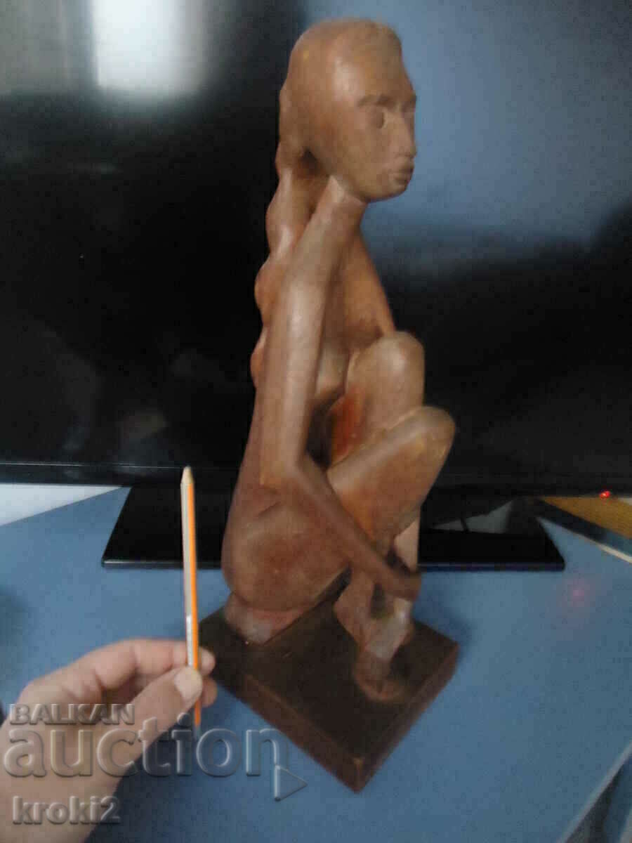 Παλιά ξύλινη φιγούρα αγαλματίδιο ξυλογλυπτική αφηρημένη ερωτική με τιμή 125.00 BGN | € 63.91 Παλιά ξύλινη φιγούρα αγαλματίδιο ξυλογλυπτική αφηρημένη ερωτική με τιμή 125.00 BGN | € 63.91