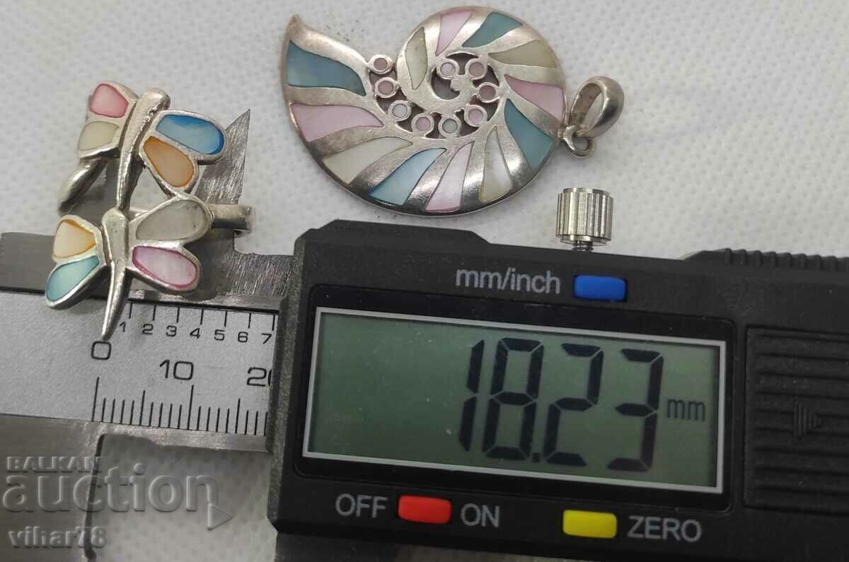 Set inel si pandantiv din argint - 7