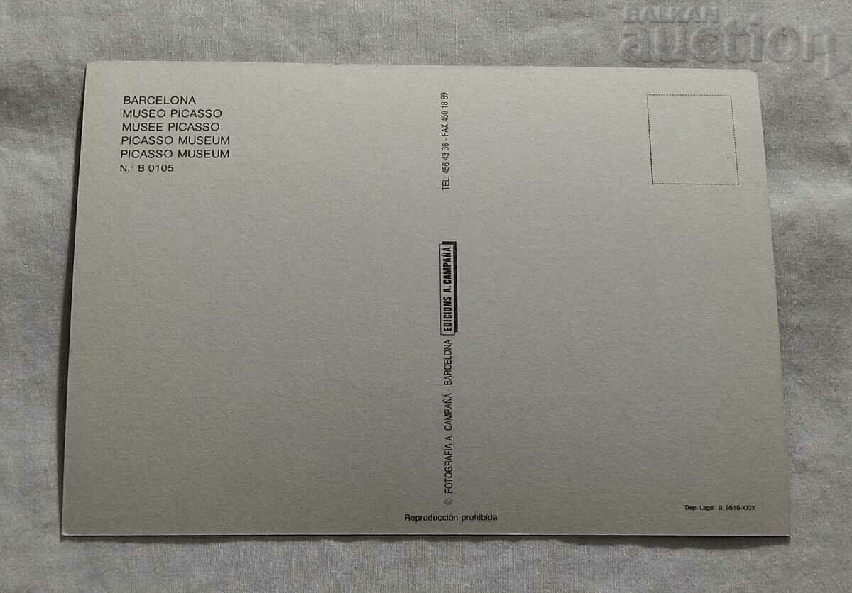 PICASSO MUSEUM BARCELONA P.K. with price 3.00 BGN | € 1.53 PICASSO MUSEUM BARCELONA P.K. with price 3.00 BGN | € 1.53