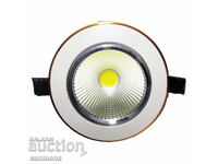 LED COB recessed spot - 9 W, with driver